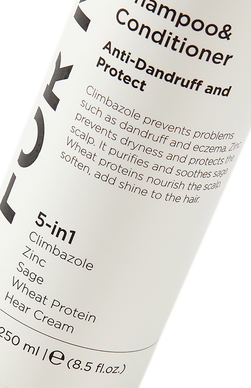 Шампунь и кондиционер 5 in 1 против перхоти (250ml) BLUGREE, арт. 8682983900663, фото 4