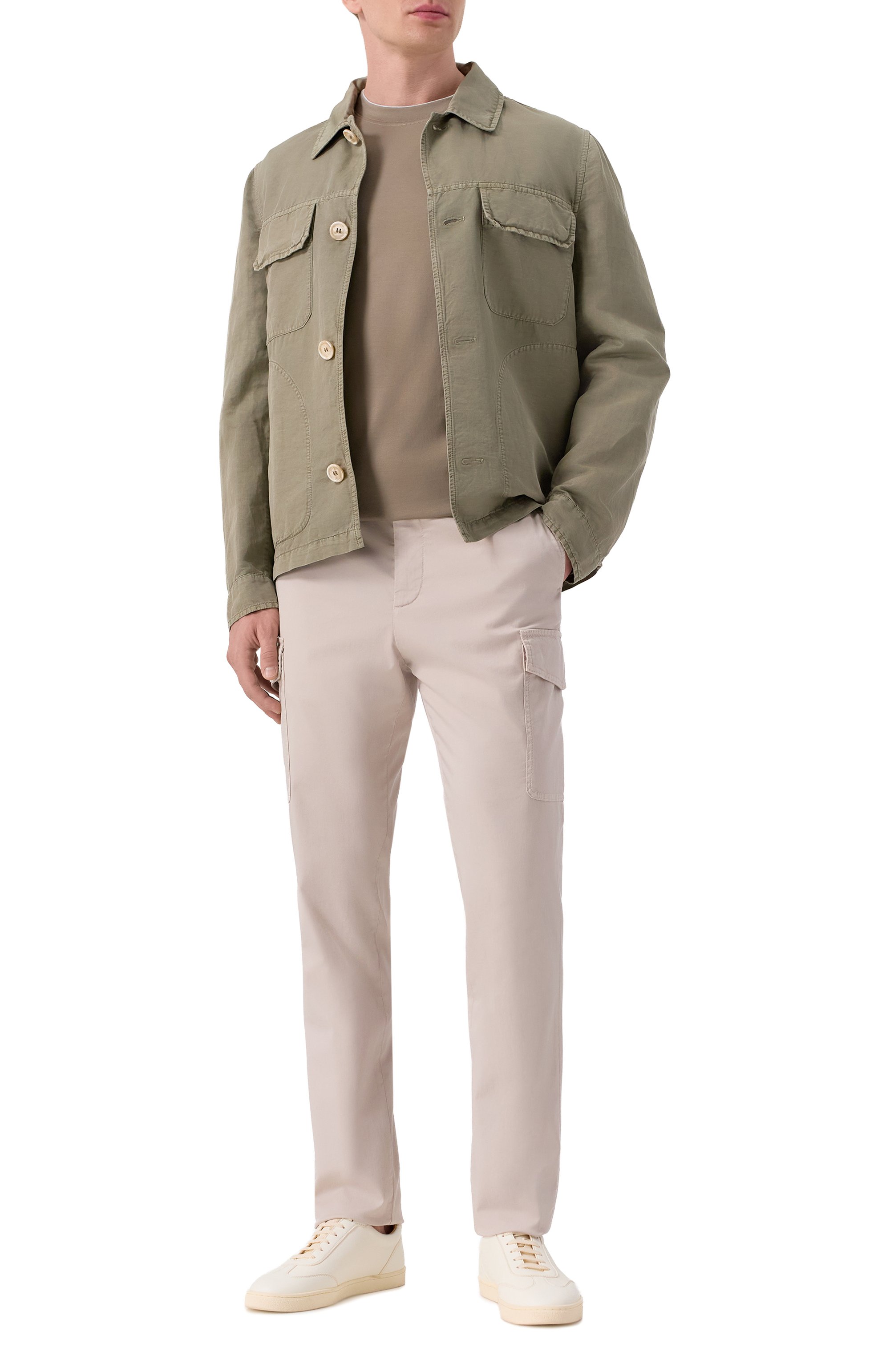 Хлопковый лонгслив BRUNELLO CUCINELLI, арт. M0B137433, фото 2