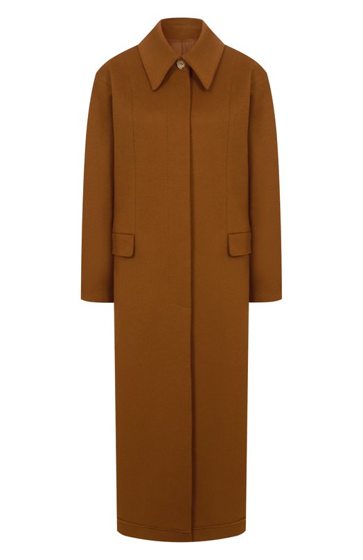 Пальто из шерсти и кашемира Borne Bourgeois SW-WC-BO-6009 Коричневый SW-WC-BO-6009