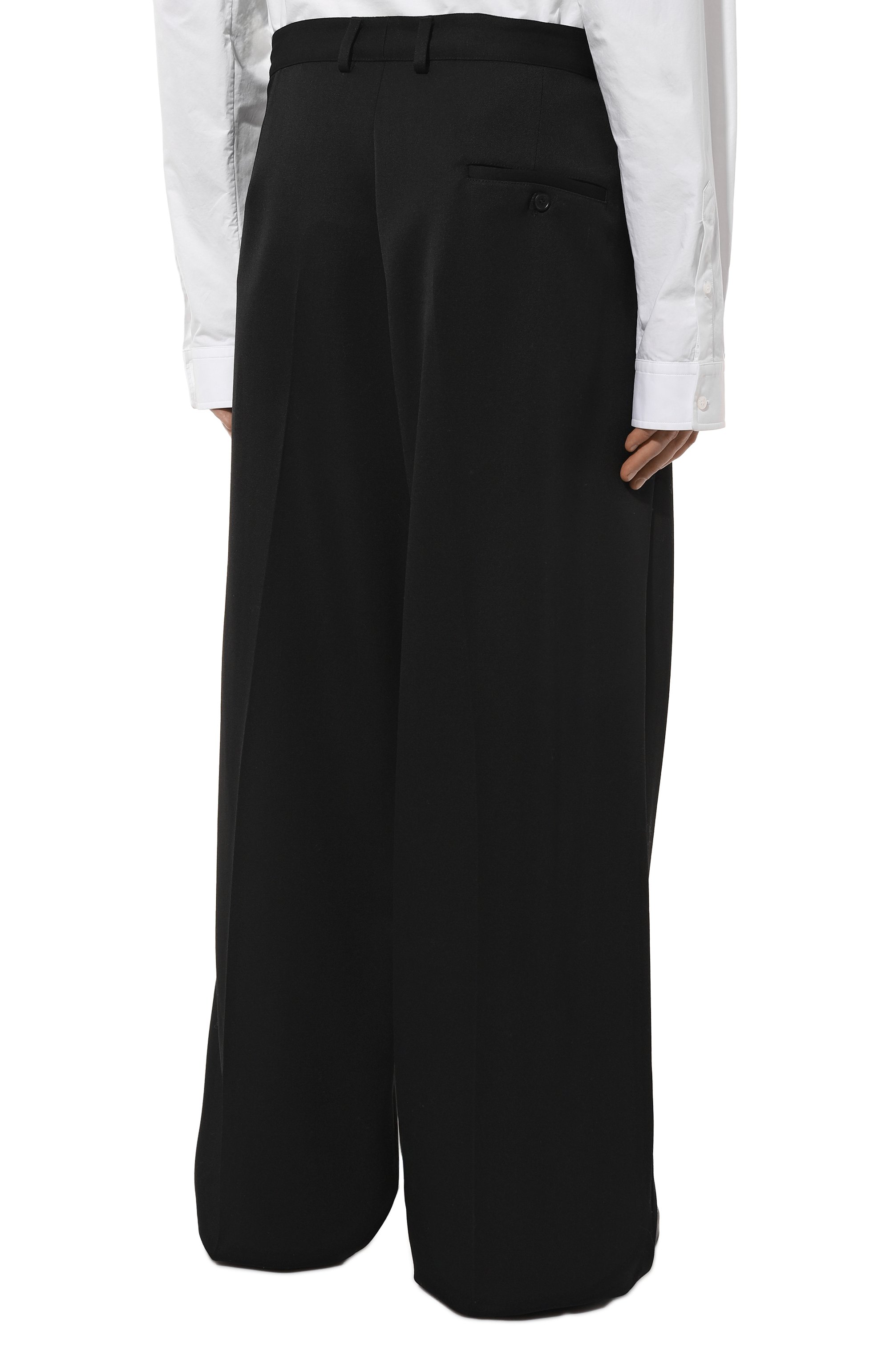 Шерстяные брюки BALENCIAGA, арт. 808903/TRT08, фото 4