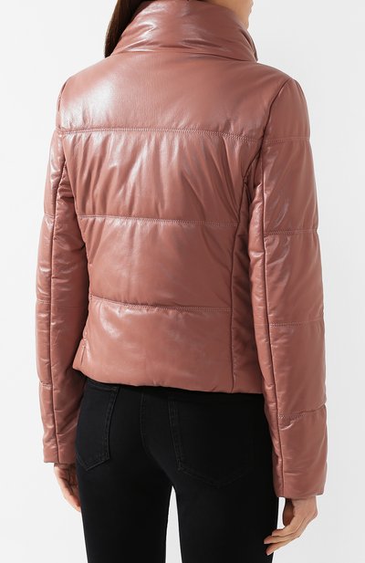 Кожаный пуховик JACOB COHEN, арт. J9120 F 01271-N, фото 4