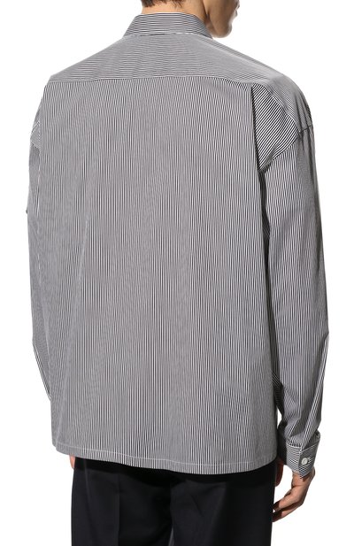 Хлопковая рубашка PRADA, арт. SC588-10G7-F0967-221, фото 4