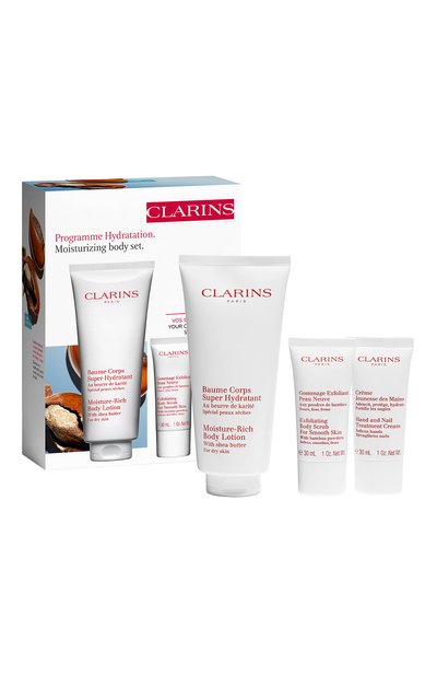 Мужского набор moisturizing body set (200+2x30ml) CLARINS, арт. 80097045