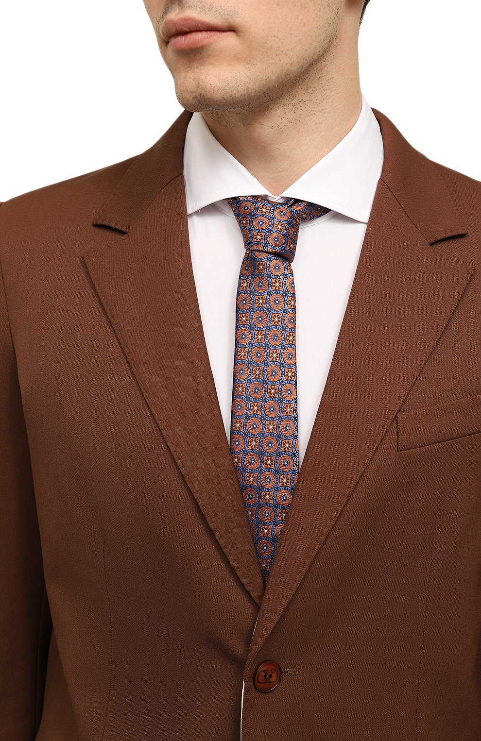 Шелковый галстук CANALI, арт. 18/HJ03660, фото 2