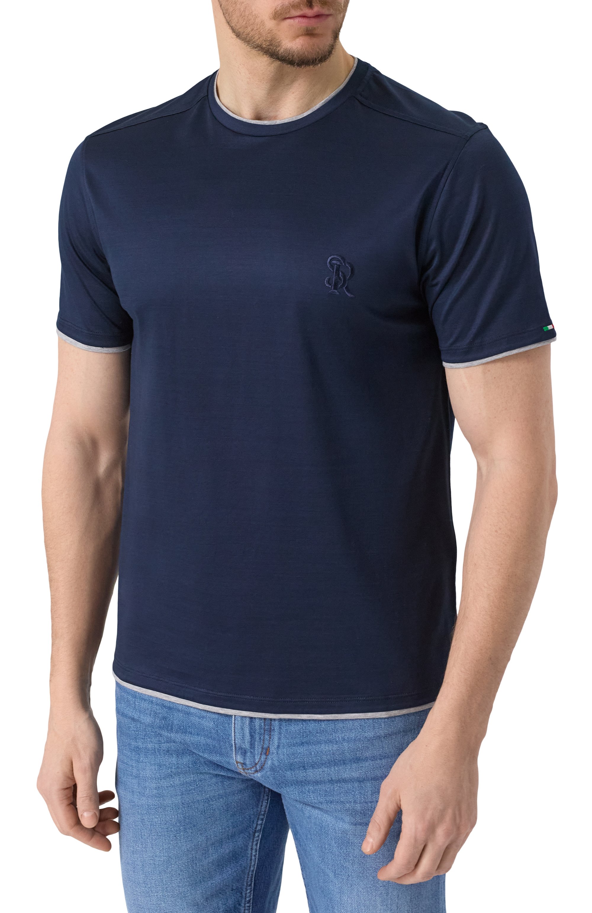 Хлопковая футболка STEFANO RICCI, арт. MNH5204470/TE0001, фото 3