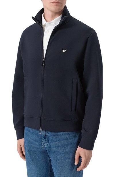 Хлопковая толстовка EMPORIO ARMANI, арт. EM004536/AF10013, фото 3