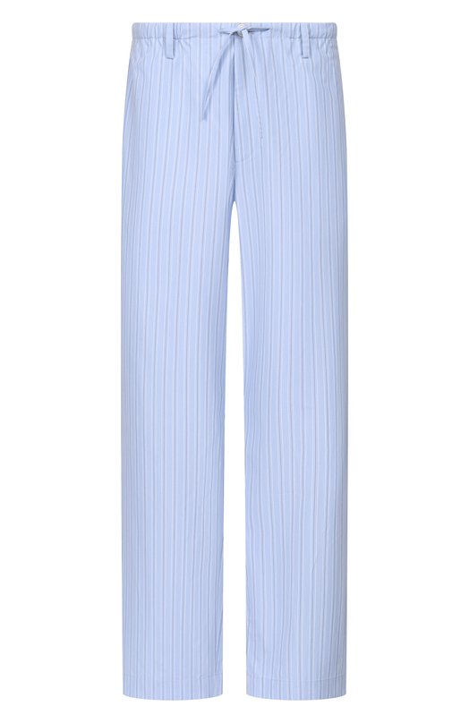 Хлопковые брюки Dries Van Noten 020906/3021 Голубой 020906/3021