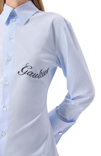 Хлопковая рубашка JEAN PAUL GAULTIER, арт. 25/33-F-CH088I-C071, фото 5