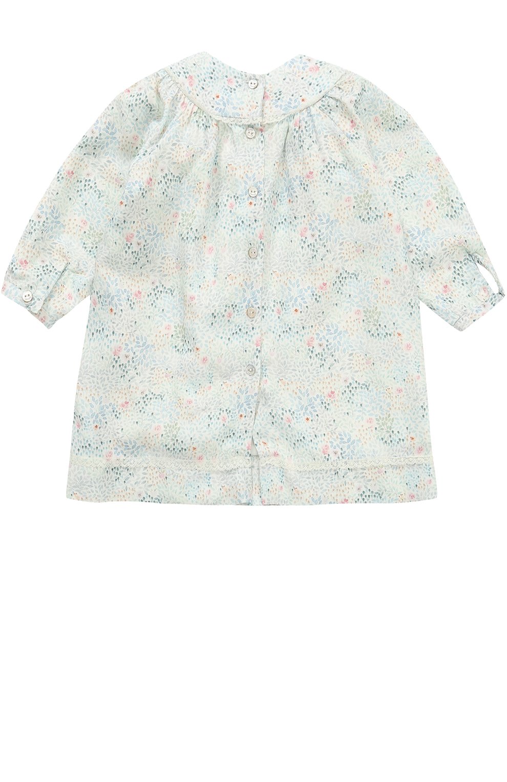 Трикотажное платье с принтом и кружевной отделкой TARTINE ET CHOCOLAT, арт. TK30211/1M-18M, фото 2