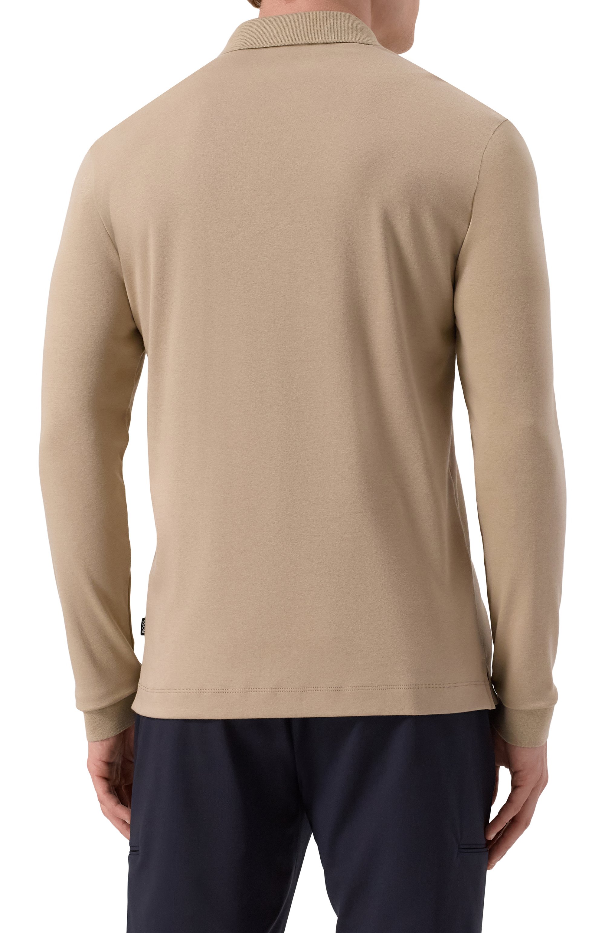 Хлопковое поло BOSS, арт. 50468392, фото 4