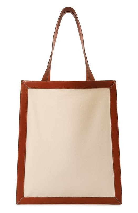 Сумка-шопер Flat medium Jil Sander JPPU852028-WUB69166 Бежевый  JPPU852028-WUB69166 Фото 6