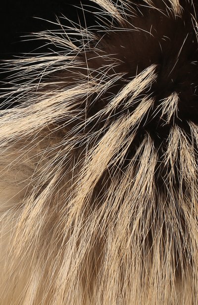 Шапка-ушанка из меха норки и лисы FURLAND, арт. 0090909810203300000, фото 3