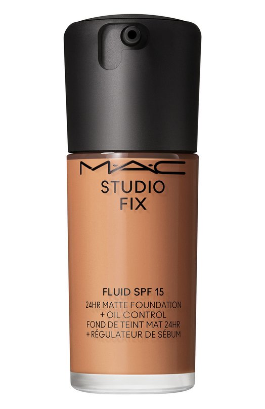 фото Тональная основа studio fix ​fluid spf 15 24hr matte foundation + oil control, nw25 (30ml) mac