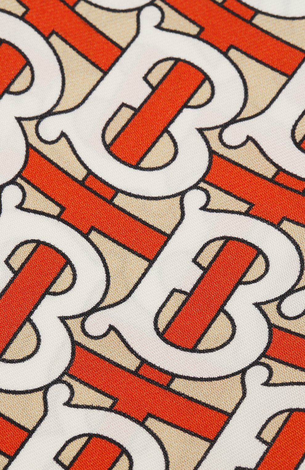 Шелковый платок для волос BURBERRY, арт. 8011108, фото 2