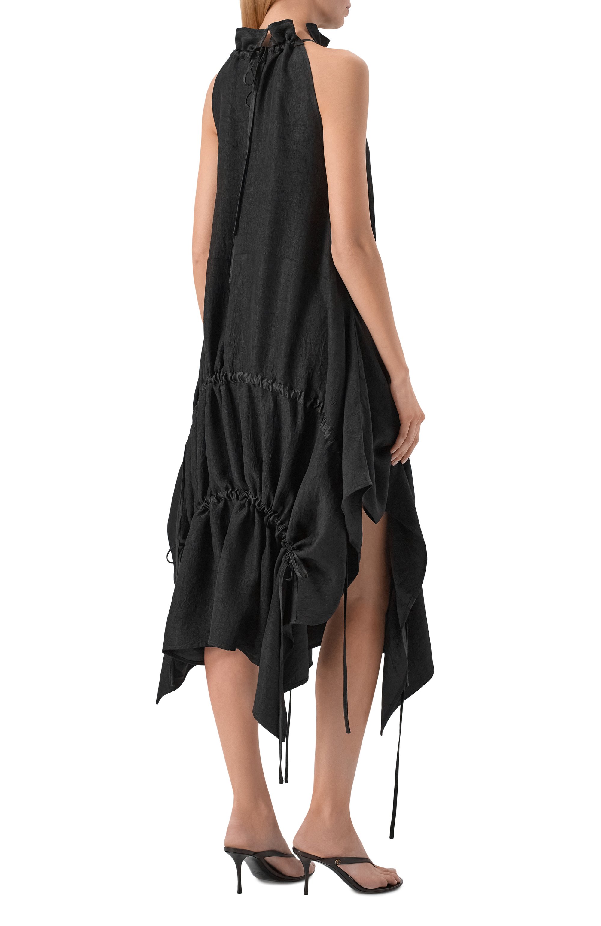Платье YUZEFI, арт. CALISRA-ACETATE HALTER DRESS/SATEEN, фото 3