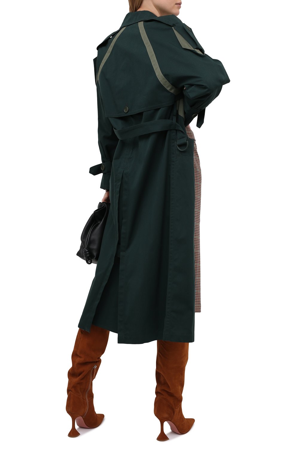 Замшевые ботфорты iman AMINA MUADDI, арт. IMANTIGHHIGH/SUEDE/CAMEL, фото 2