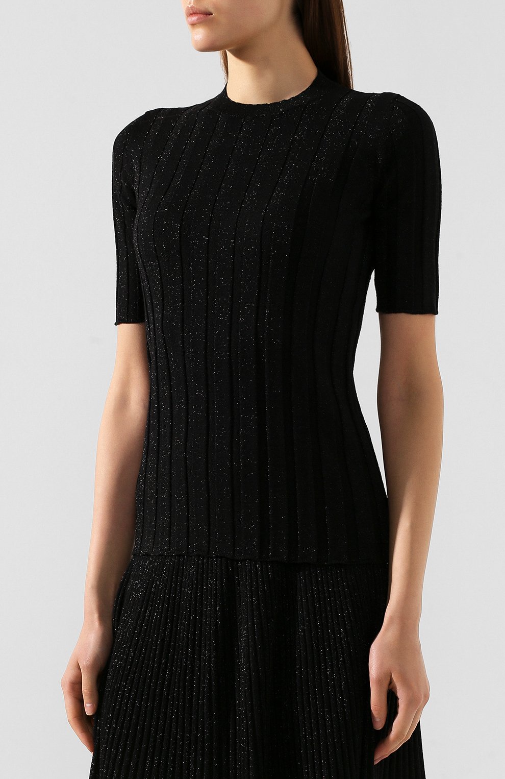 Топы MARNI черного цвета по цене 52800 руб., арт. GCMD0144EQ/FW566, фото 3 Топы MARNI, арт. GCMD0144EQ/FW566, фото 3