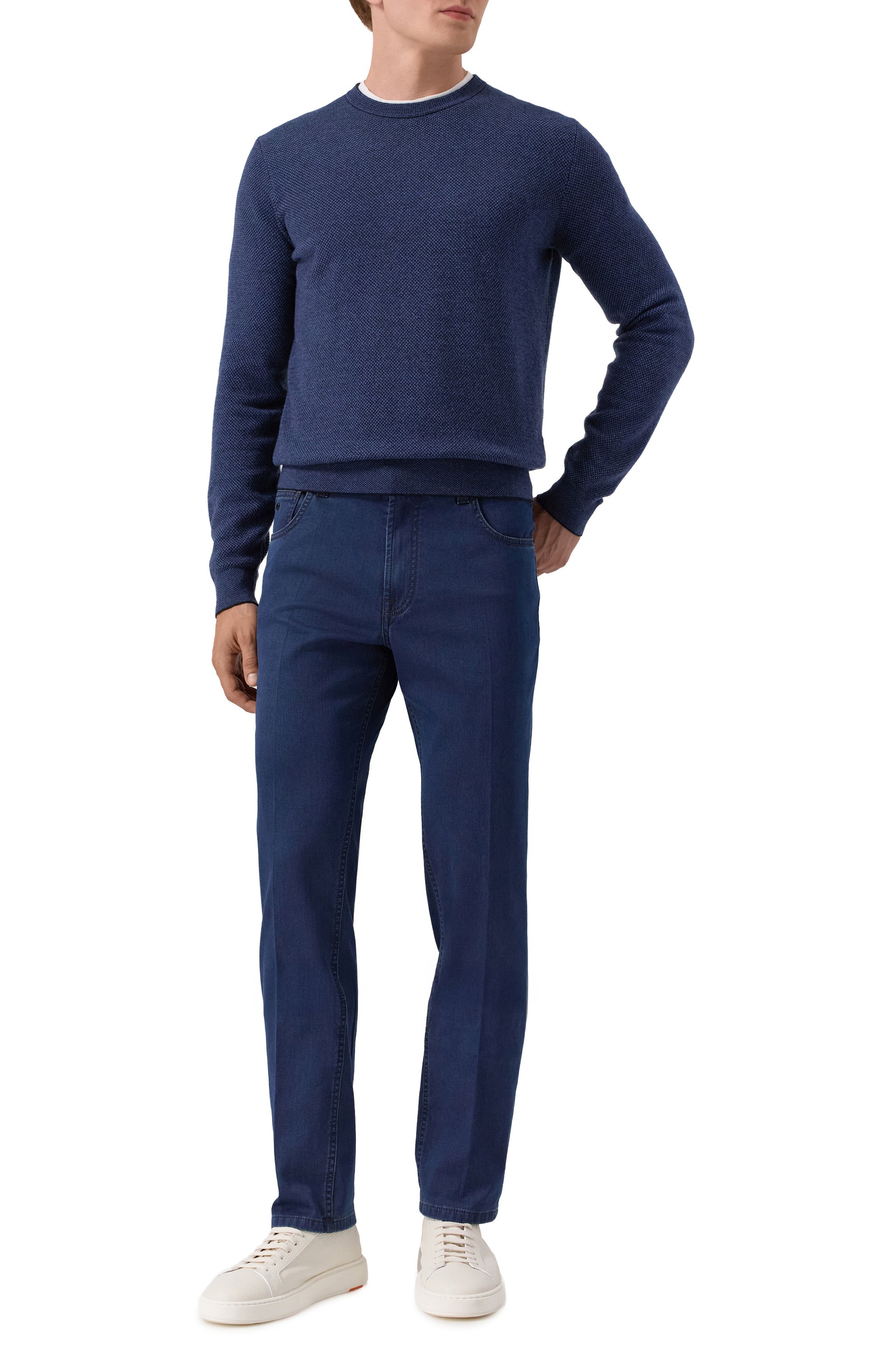 Джемпер из шерсти и кашемира CORNELIANI, арт. 26M519-2625186, фото 2