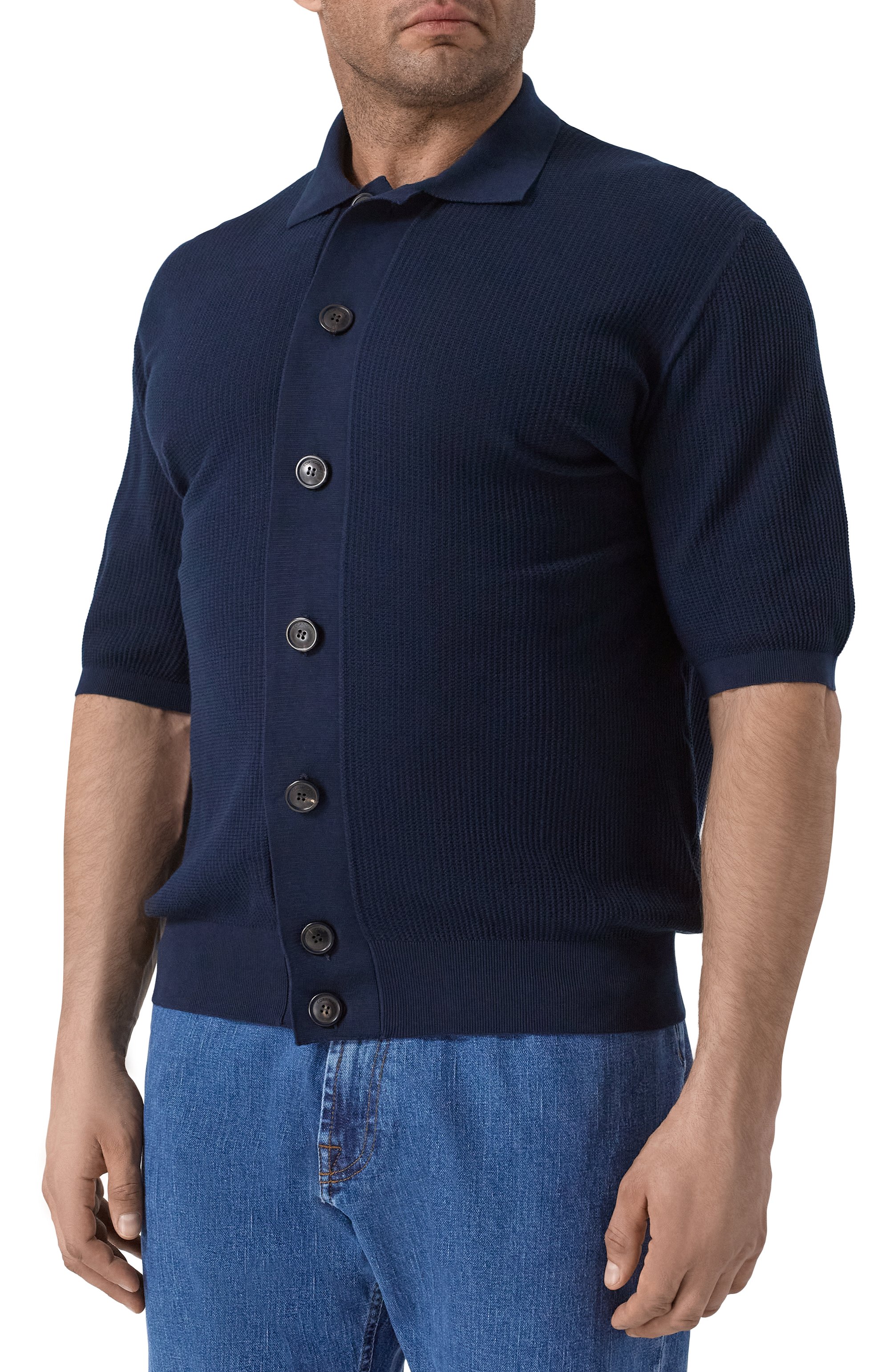 Хлопковая рубашка CORTIGIANI, арт. 2A9103, фото 3