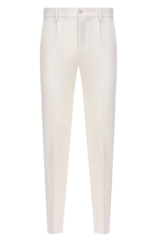 Шерстяные брюки Stefano Ricci M1T5300011/W0036R Белый M1T5300011/W0036R