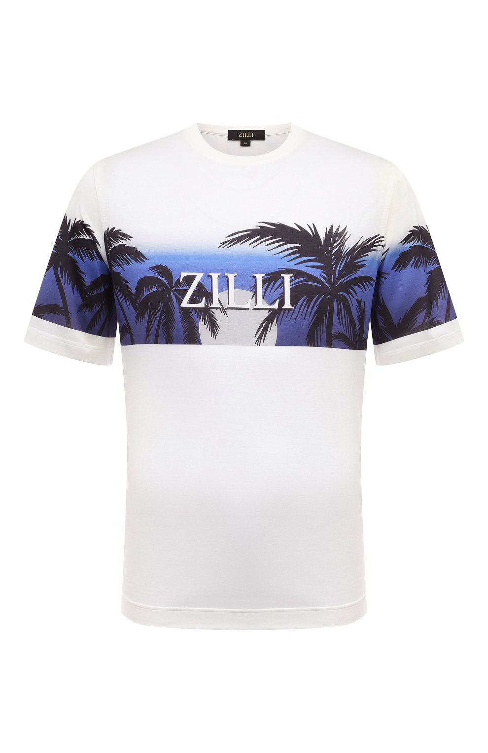 Хлопковая футболка ZILLI, арт. TSR02AM0110VZLF01, фото 1