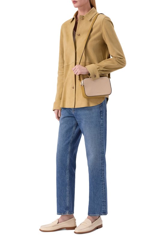 Сумка Tebe Tricolor Coccinelle E5RWF55I101 Бежевый  E5RWF55I101 Фото 7