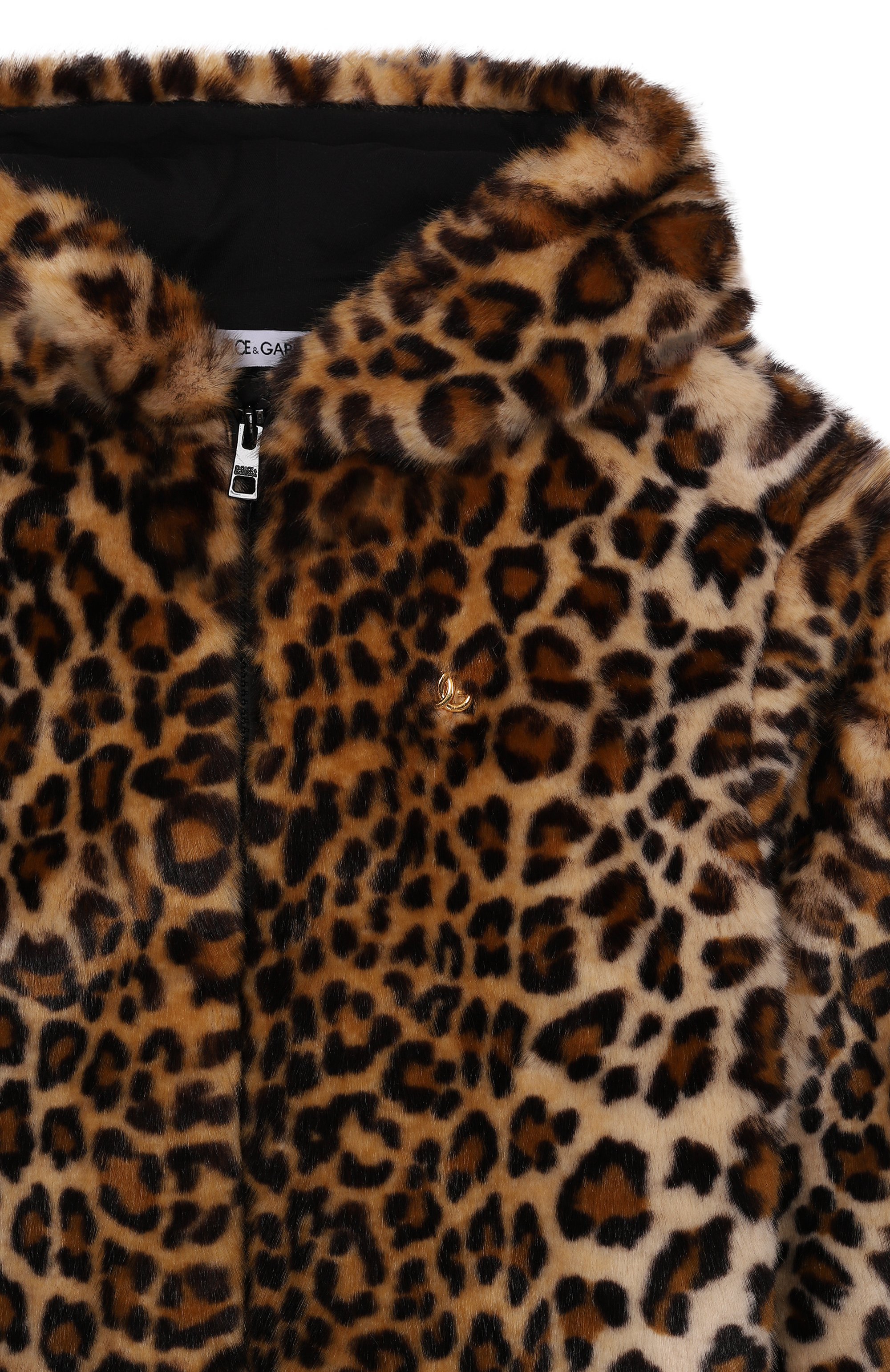 Шуба из экомеха DOLCE & GABBANA, арт. L52B09/FUPU8, фото 3