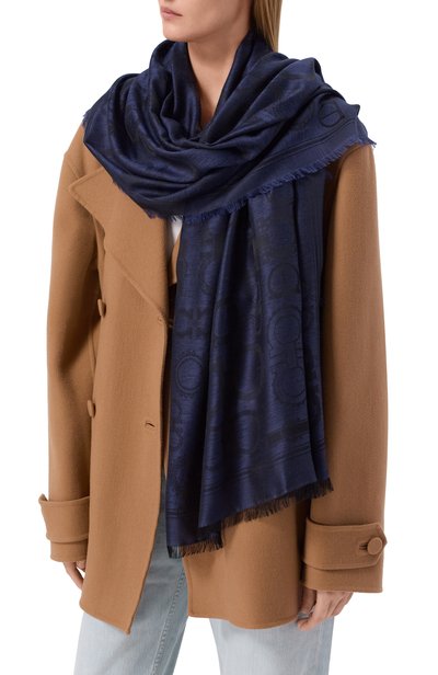Палантин из шелк и кашемира FERRAGAMO, арт. 320115/733465, фото 2