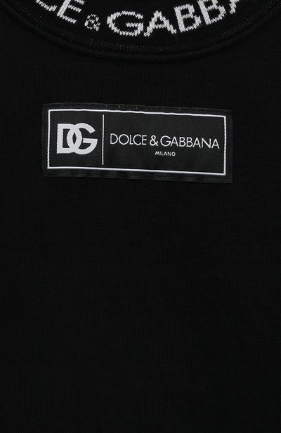 Хлопковый свитшот DOLCE & GABBANA, арт. L4JWHZ/G7M4G/2-6, фото 3
