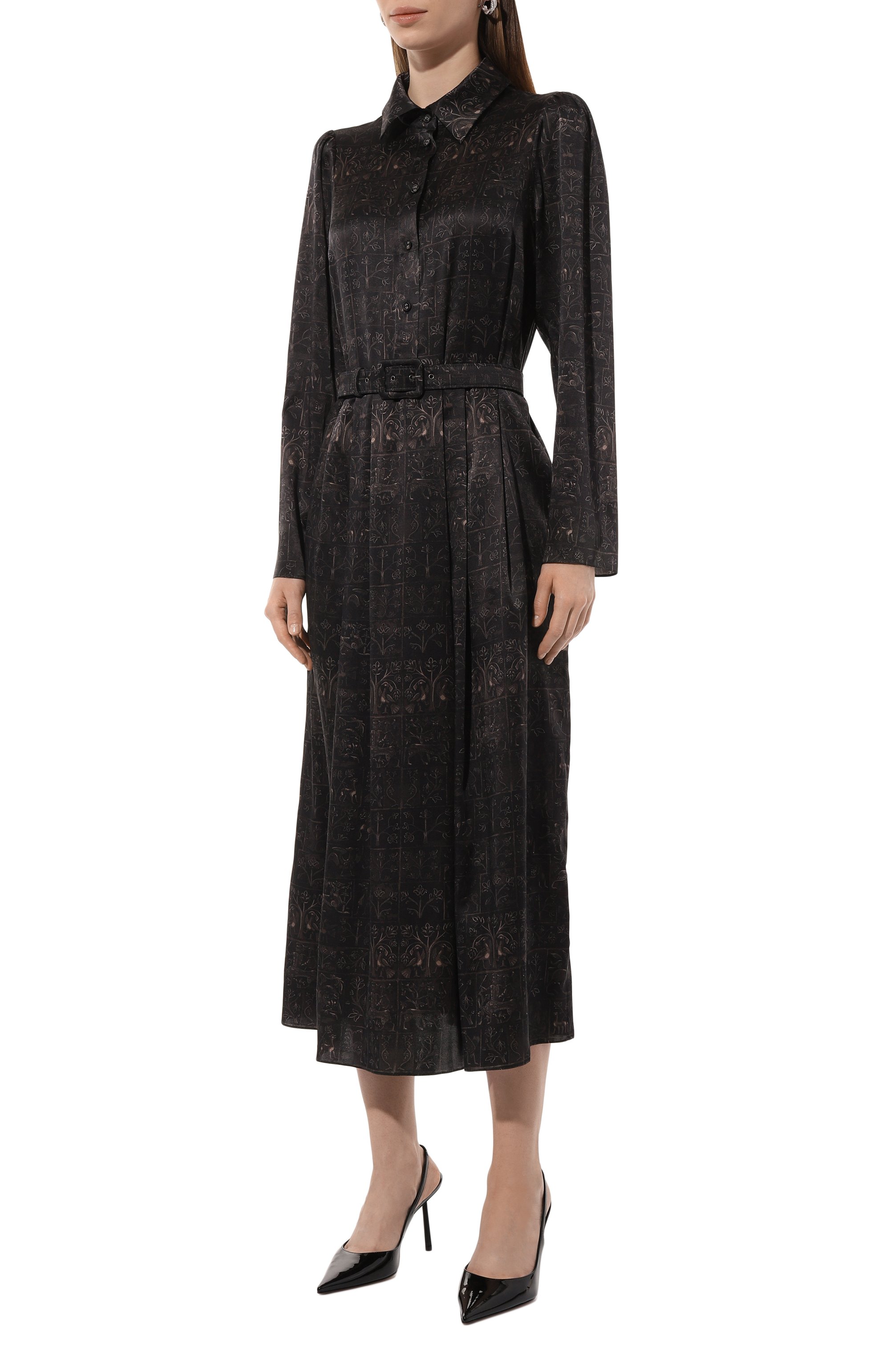 Шелковое платье AKHMADULLINA, арт. 1225.5D001/S713, фото 3