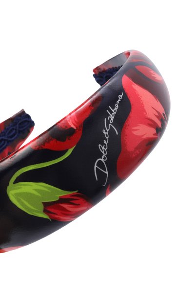 Ободок DOLCE & GABBANA темно-синего цвета по цене 23600 руб., арт. LB3L54/HS5VI, фото 3 Ободок DOLCE & GABBANA, арт. LB3L54/HS5VI, фото 3