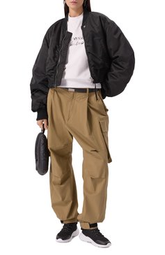 Женский хлопковый свитшот DSQUARED2 белого цвета, арт. S72GU0488/S25462 | Фото 2 (Рукава: Длинные; Материал внешний: Хлопок; Длина (для топов): Стандартные; Женское Кросс-КТ: Свитшот-одежда; Стили: Кэжуэл)