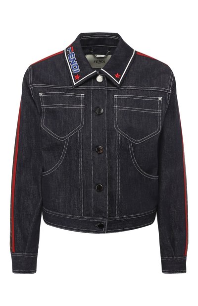 Женская джинсовая куртка FENDI, арт. FLF541 A5VI