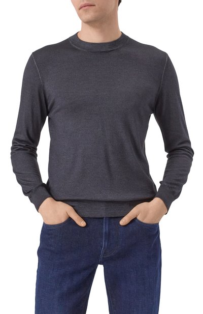 Джемпер из кашемира и шелка ZILLI, арт. KHMN01M0330VCLD00, фото 3