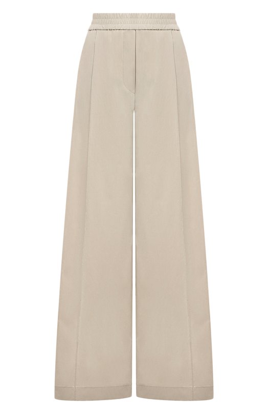 Хлопковые брюки Brunello Cucinelli ML949B1325 Серый ML949B1325