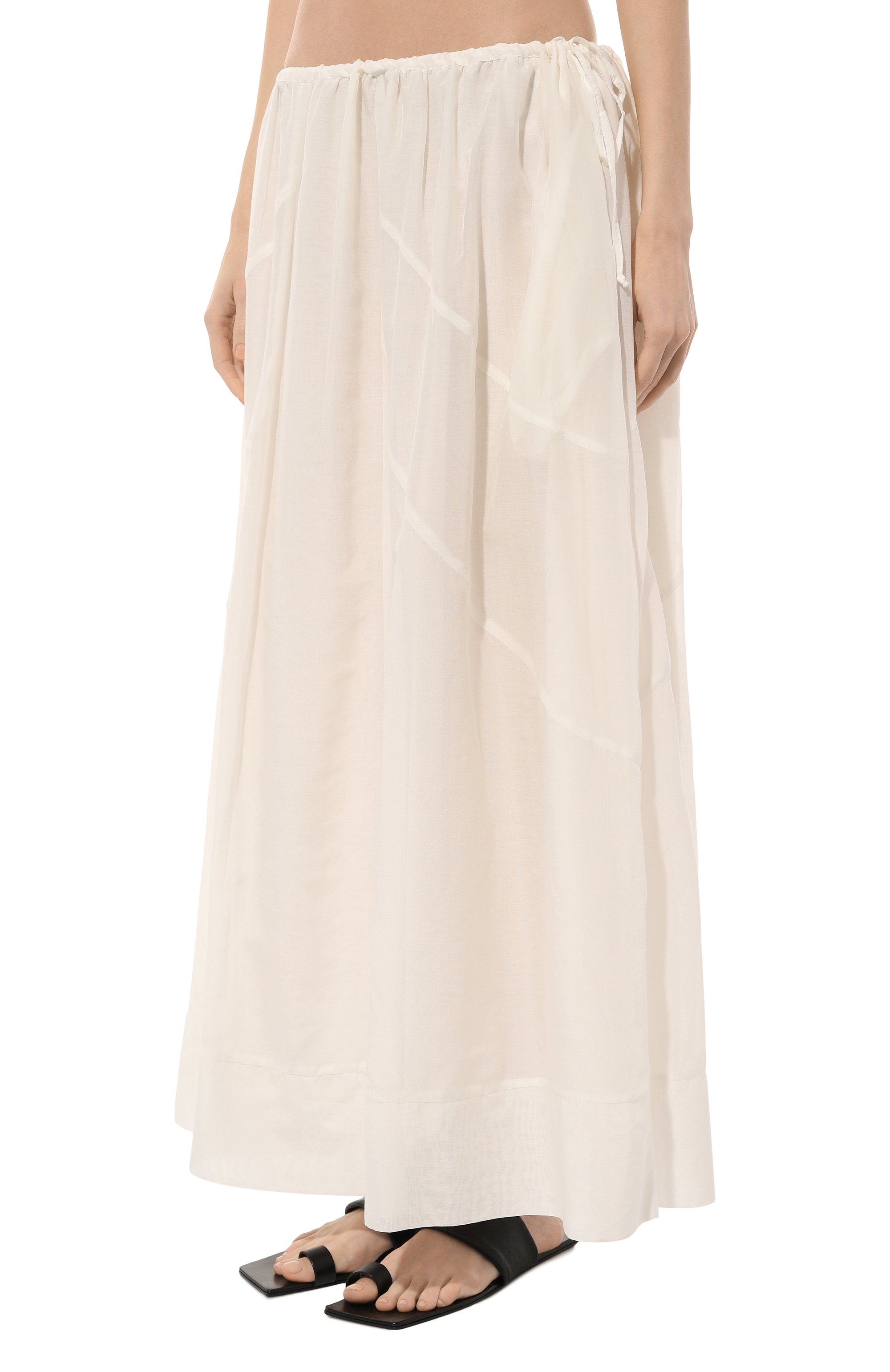 Юбка из хлопка и шелка LILA EUGENIE, арт. 2530, фото 3