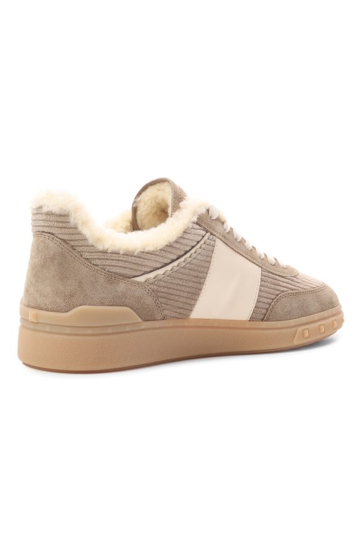 Комбинированные кеды Upvillage Valentino 7W2S0IL9/AJI Бежевый  7W2S0IL9/AJI Фото 5