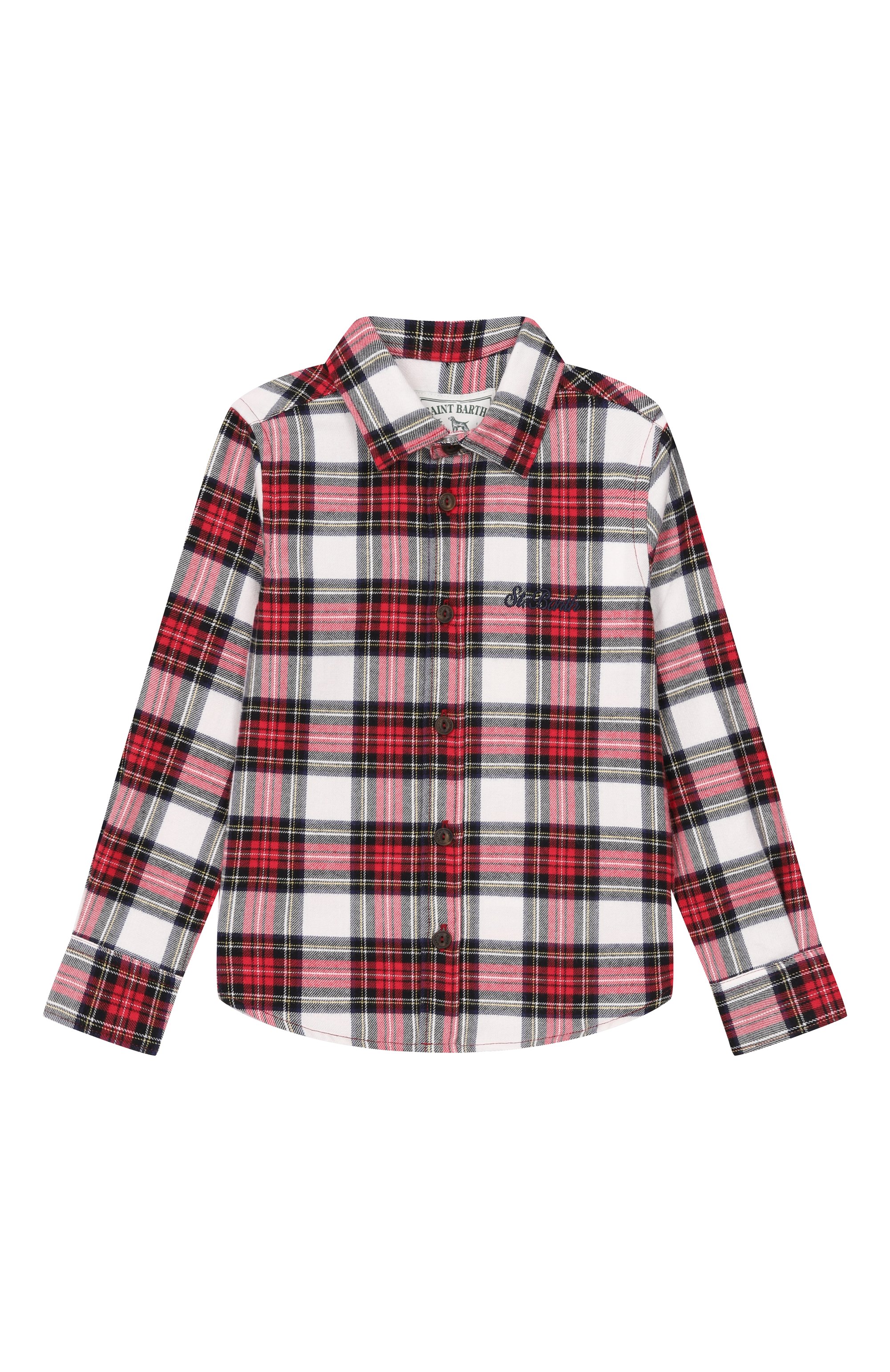 Хлопковая рубашка MC2 SAINT BARTH, арт. SEEF008-02057I/SEEFELD JR FLANNEL, фото 1