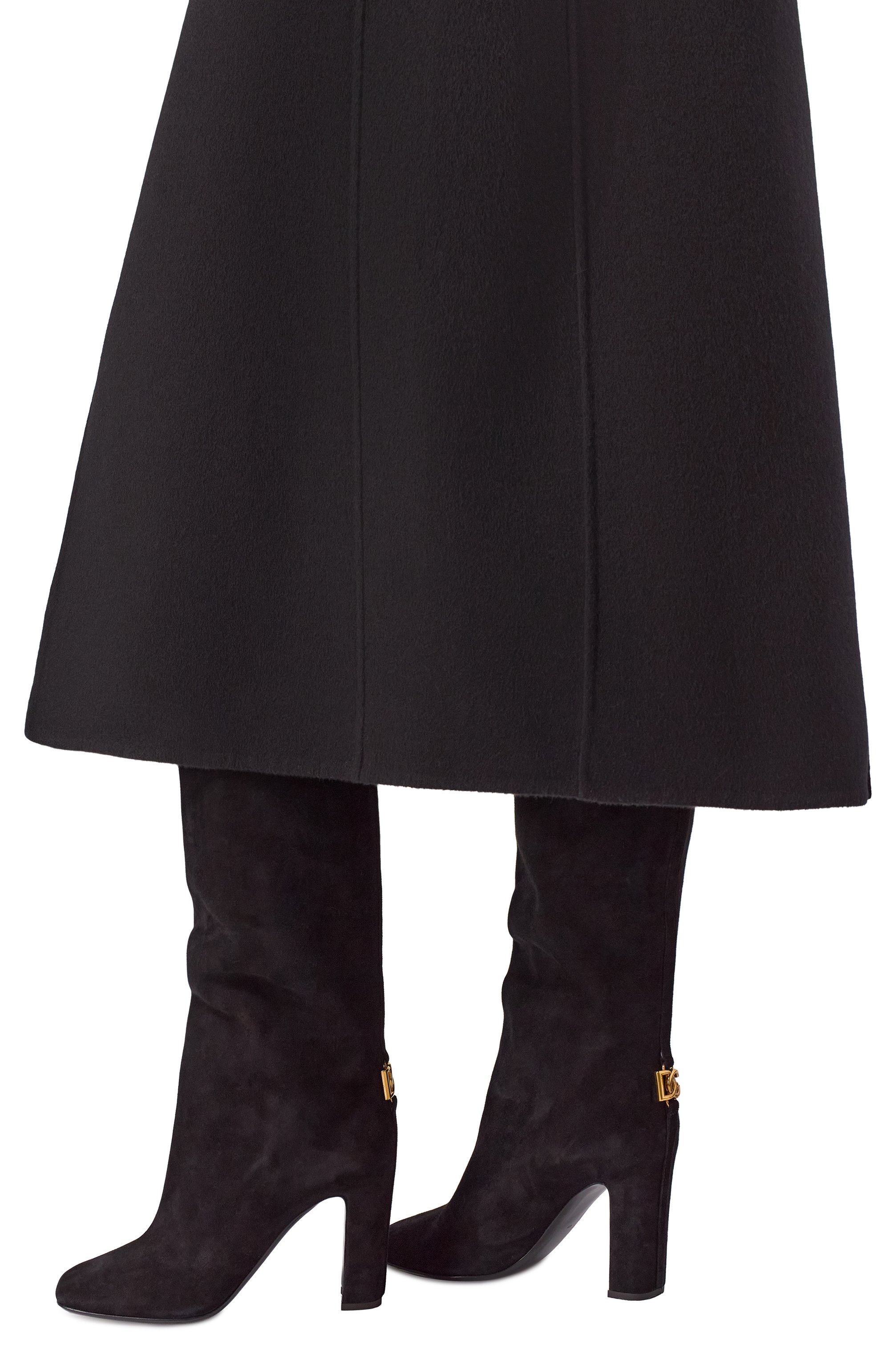 Замшевые сапоги jackie new 90 DOLCE & GABBANA, арт. CU1218/A1275, фото 2