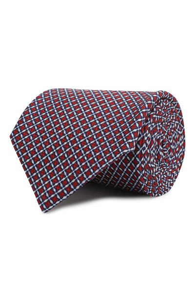 Мужской шелковый галстук ZEGNA, арт. Z7E13/1L8
