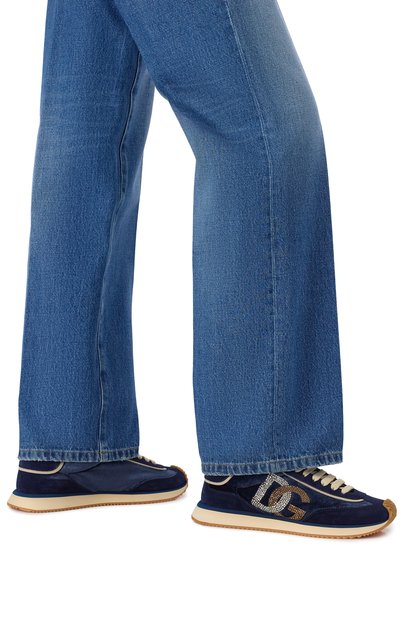 Комбинированные кроссовки dg cushion DOLCE & GABBANA, арт. CK2288/A6N32, фото 3