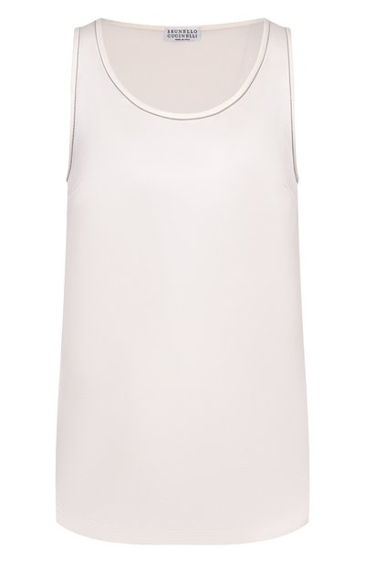 Женский атласный топ BRUNELLO CUCINELLI, арт. M0C59DE330