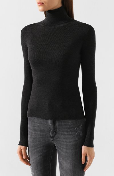 Водолазка из кашемира и шелка DOLCE & GABBANA, арт. FX492T/JAMA1, фото 3