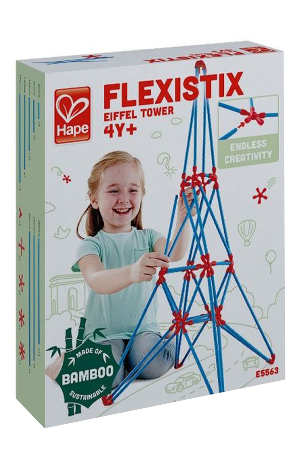 Игрушка конструктор эйфелева башня HAPE, арт. E5563_HP, фото 3