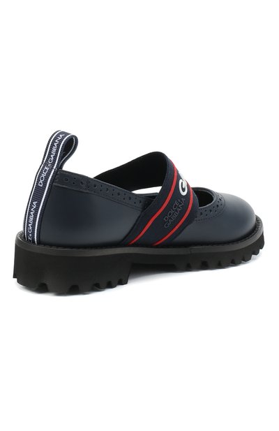 Кожаные туфли DOLCE & GABBANA, арт. D10960/AW087/24-28, фото 3