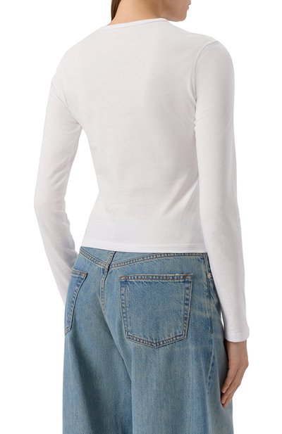 Хлопковый лонгслив DIESEL, арт. A19438/0CLBR, фото 4