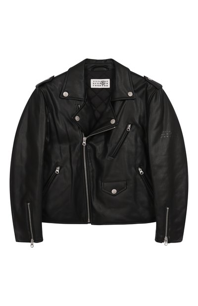 Куртка из экокожи MM6, арт. M60835/MM01Y