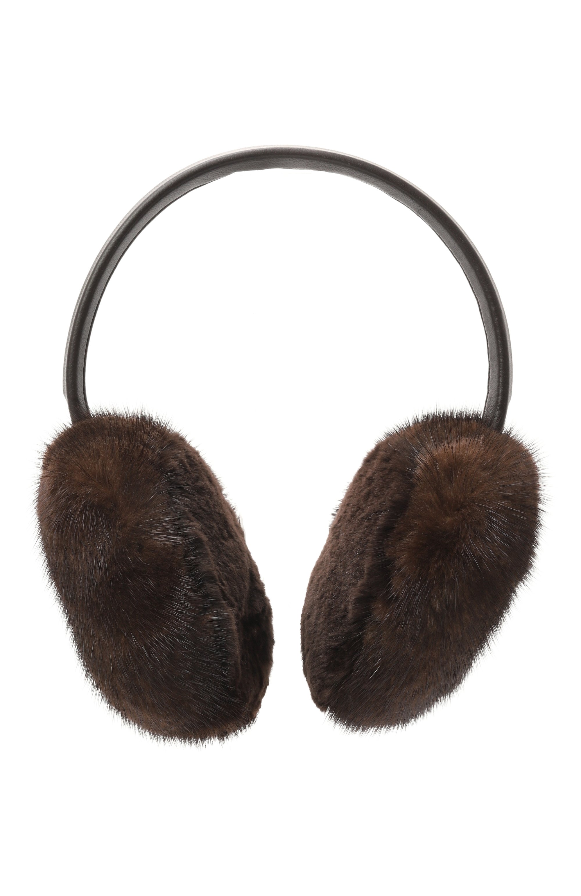 Меховые наушники из норки и кролика YVES SALOMON, арт. A303XXAGVI, фото 1