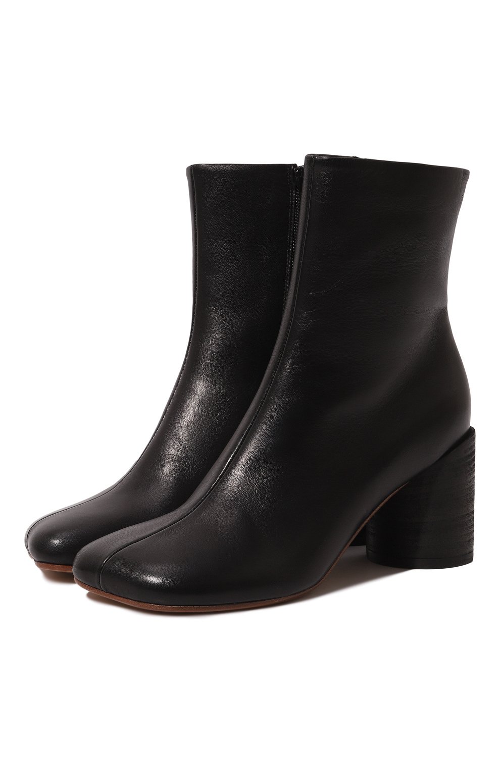 Кожаные ботильоны MM6, арт. S66WU0074/P3628, фото 1