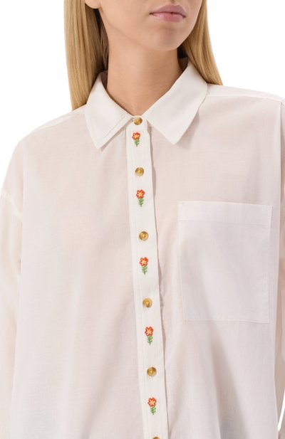 Хлопковая рубашка MOTHER, арт. 21166-1289, фото 5